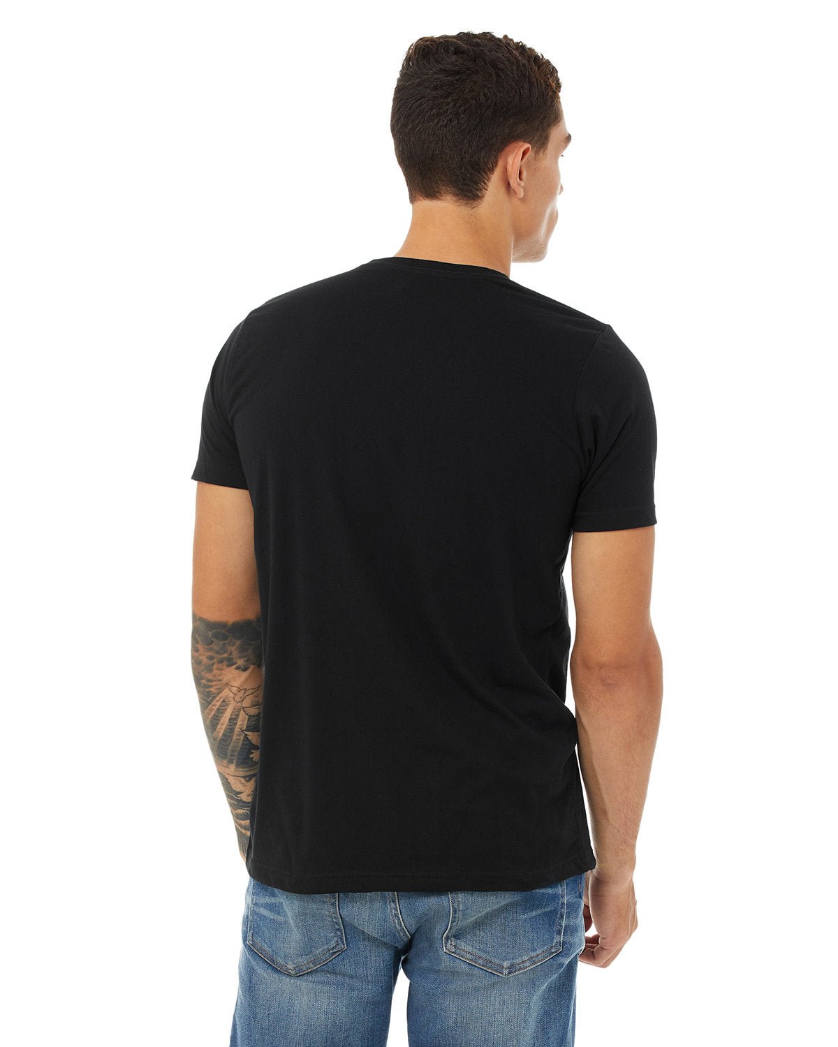 3650-Bella + Canvas-BLACK-Bella + Canvas-T-Shirts-2