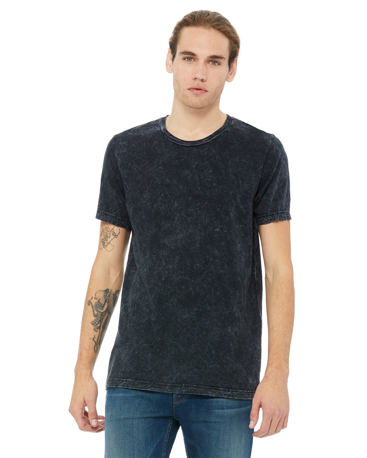 3650-Bella + Canvas-BLK MINERAL WASH-Bella + Canvas-T-Shirts-1