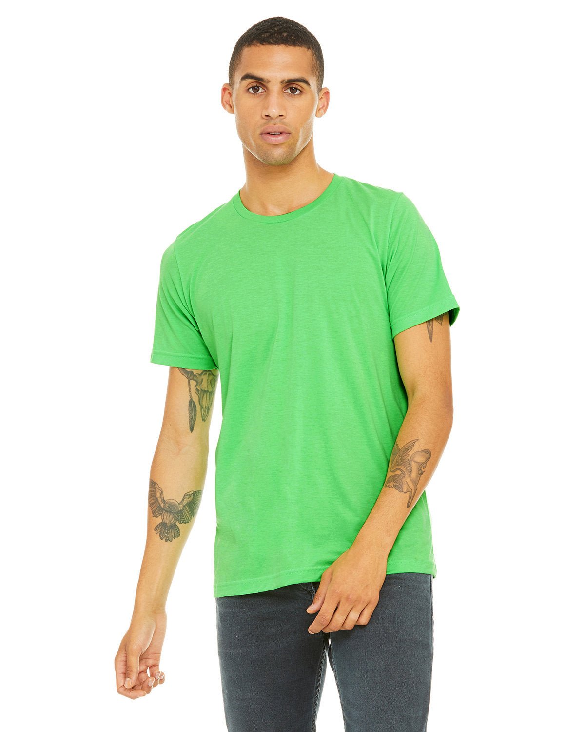 3650-Bella + Canvas-NEON GREEN-Bella + Canvas-T-Shirts-1