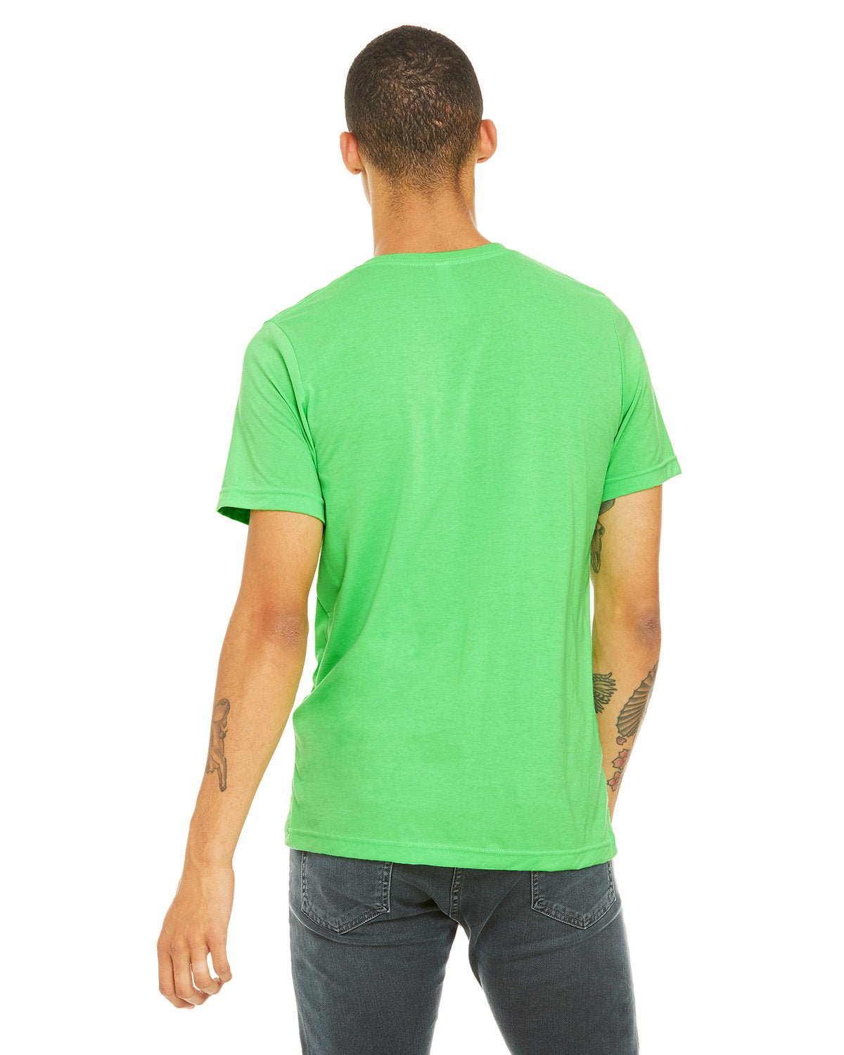 3650-Bella + Canvas-NEON GREEN-Bella + Canvas-T-Shirts-2