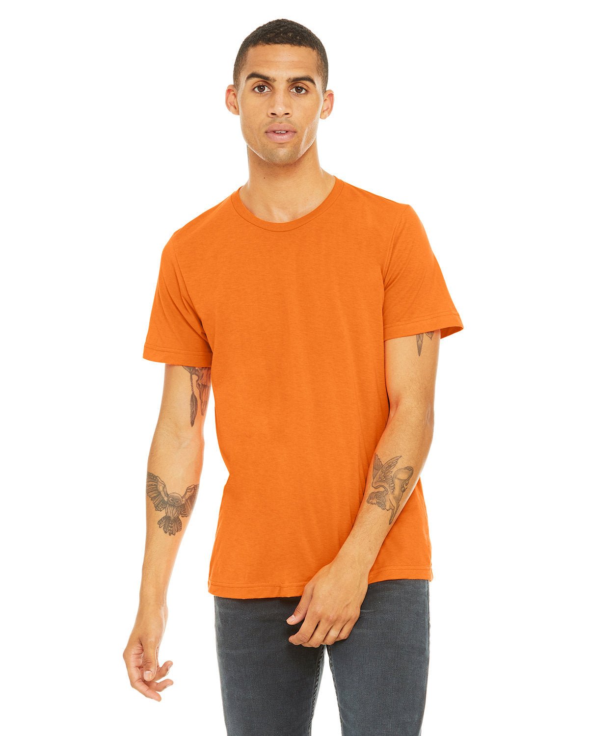 3650-Bella + Canvas-NEON ORANGE-Bella + Canvas-T-Shirts-1