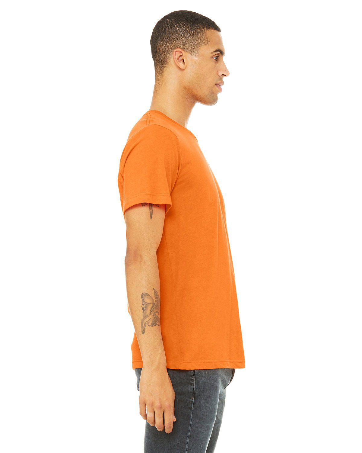 3650-Bella + Canvas-NEON ORANGE-Bella + Canvas-T-Shirts-3