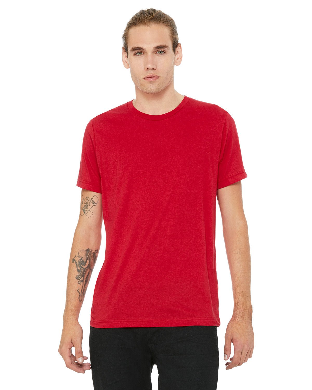 3650-Bella + Canvas-RED-Bella + Canvas-T-Shirts-1