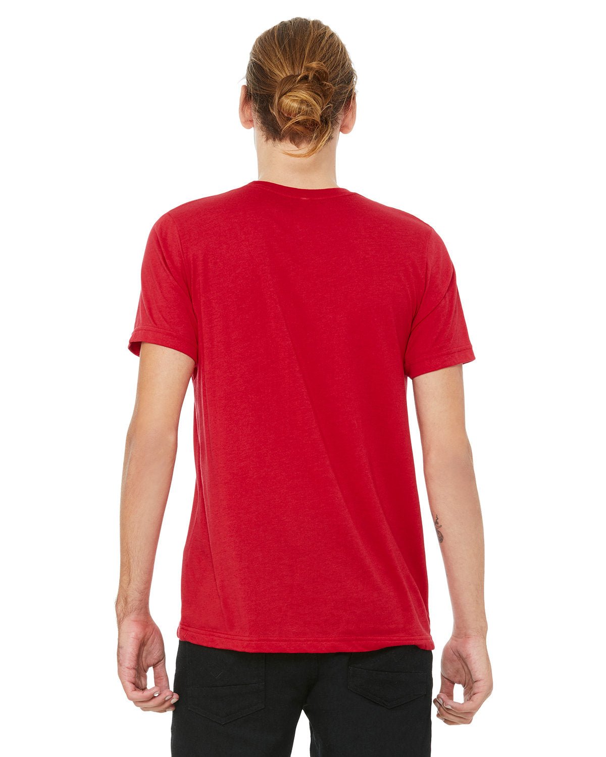 3650-Bella + Canvas-RED-Bella + Canvas-T-Shirts-2