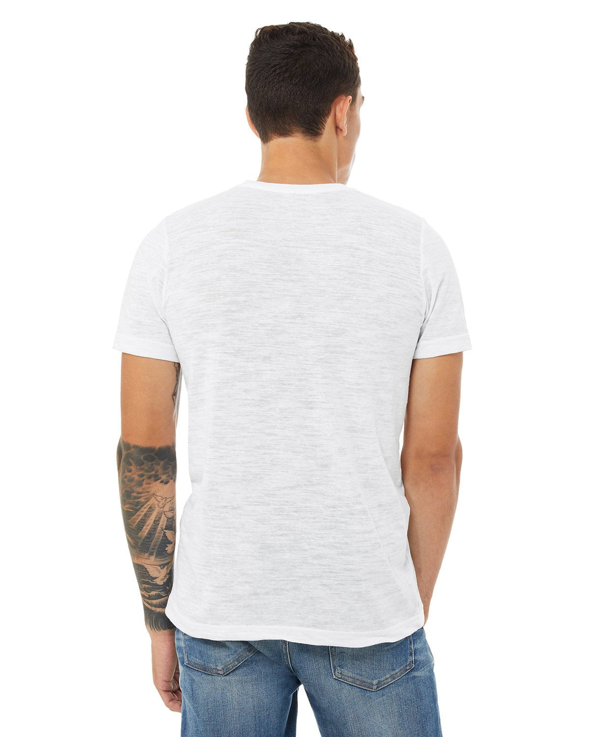 3650-Bella + Canvas-WHITE SLUB-Bella + Canvas-T-Shirts-2