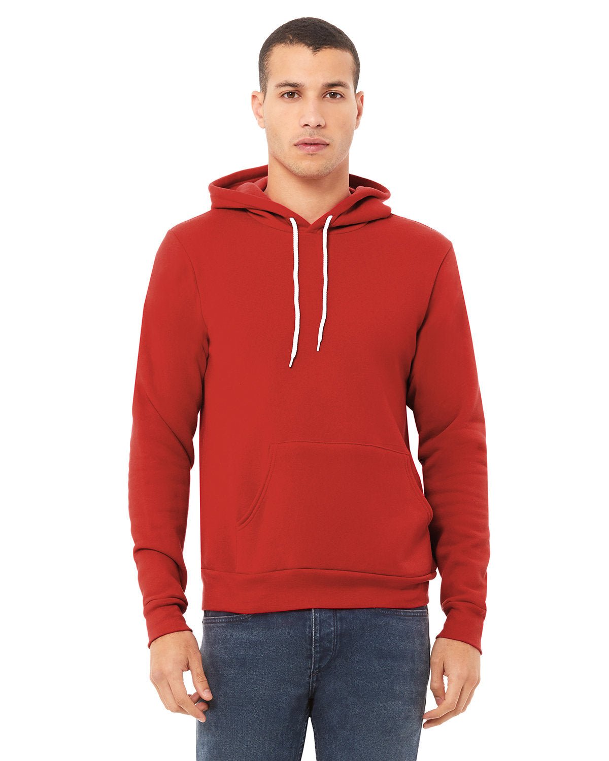 3719-Bella + Canvas-RED-Bella + Canvas-Sweatshirts-1