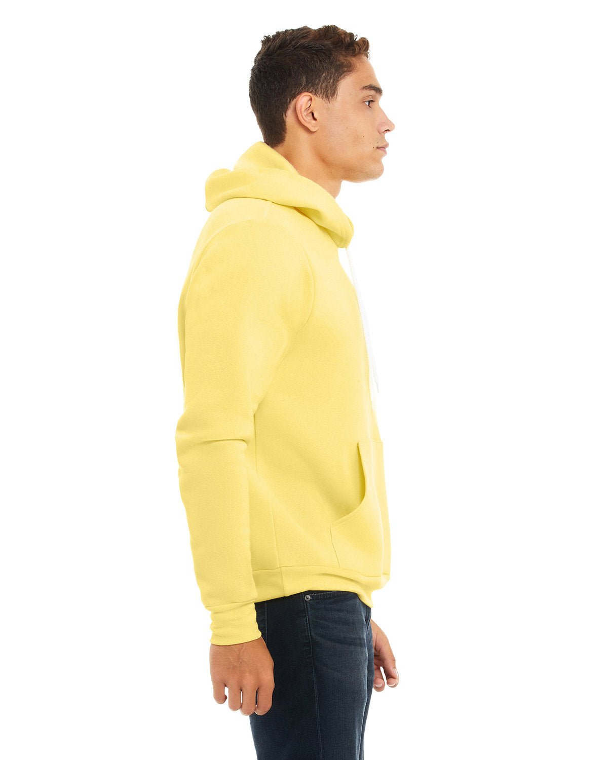 3719-Bella + Canvas-YELLOW-Bella + Canvas-Sweatshirts-3