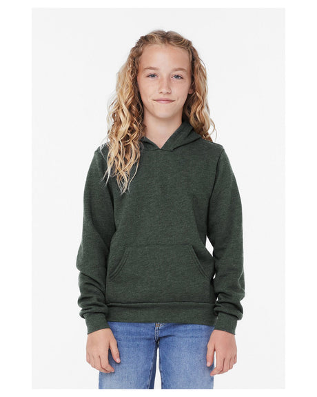 3719Y-Bella + Canvas-HEATHER FOREST-Bella + Canvas-Sweatshirts-1