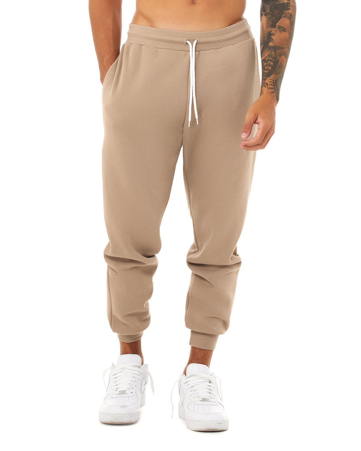 3727-Bella + Canvas-TAN-Bella + Canvas-Pants-1