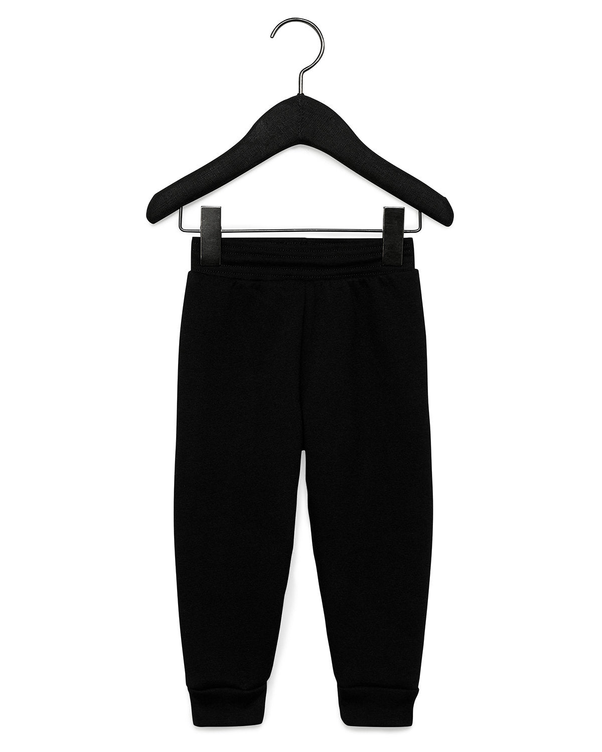 3727T-Bella + Canvas-BLACK-Bella + Canvas-Pants-1