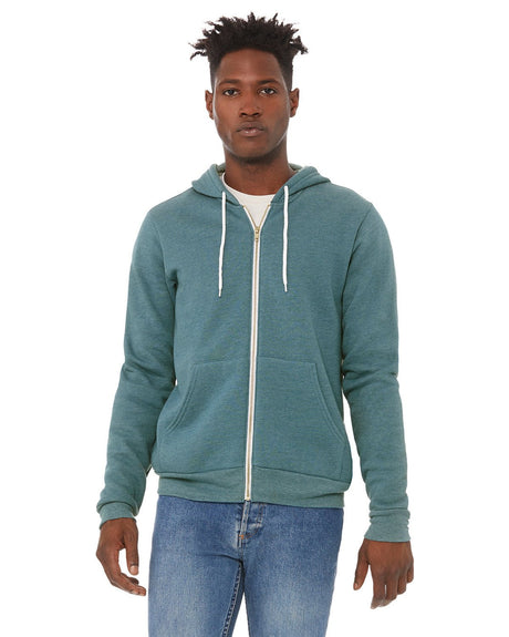 3739-Bella + Canvas-HTHR DEEP TEAL-Bella + Canvas-Sweatshirts-1