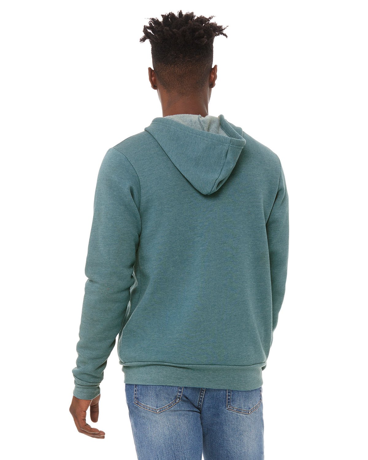 3739-Bella + Canvas-HTHR DEEP TEAL-Bella + Canvas-Sweatshirts-2