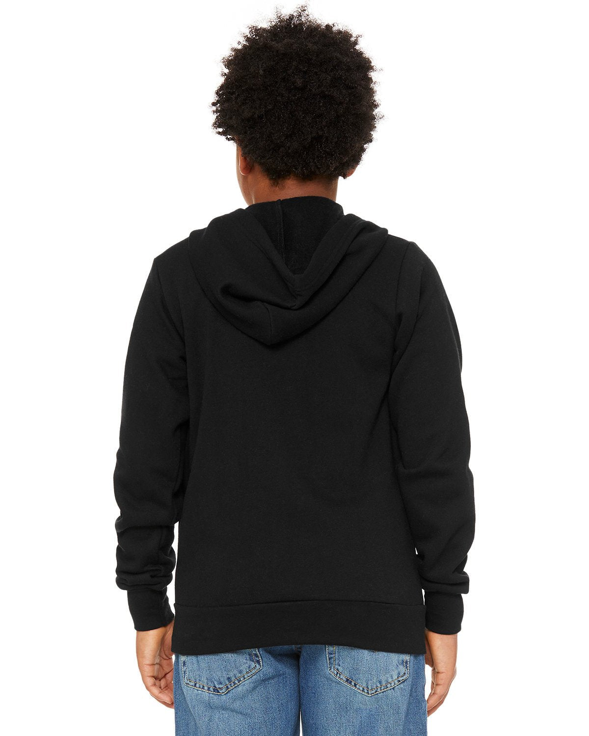 3739Y-Bella + Canvas-BLACK-Bella + Canvas-Sweatshirts-2