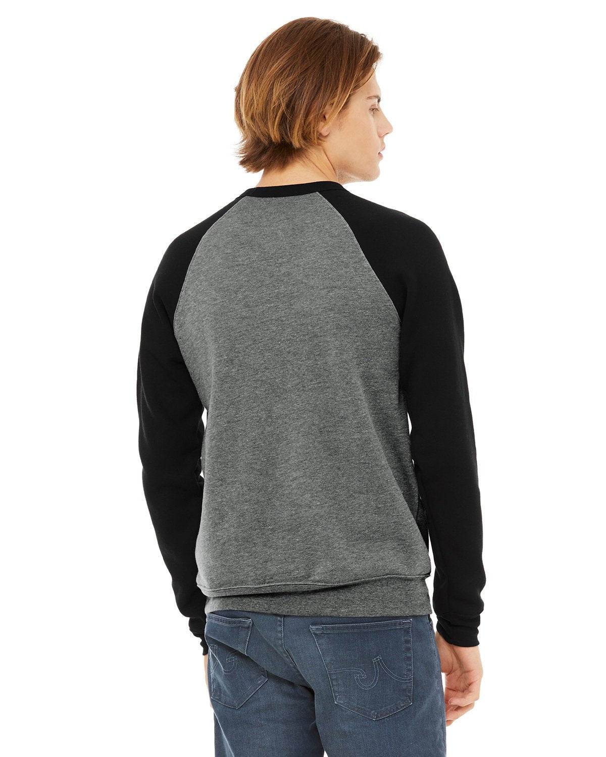 3901-Bella + Canvas-DP HEATHER/ BLK-Bella + Canvas-Sweatshirts-2