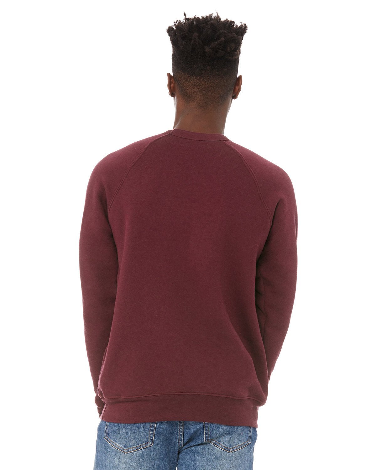 3901-Bella + Canvas-MAROON-Bella + Canvas-Sweatshirts-2