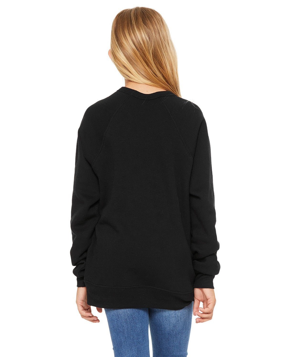 3901Y-Bella + Canvas-BLACK-Bella + Canvas-Sweatshirts-2