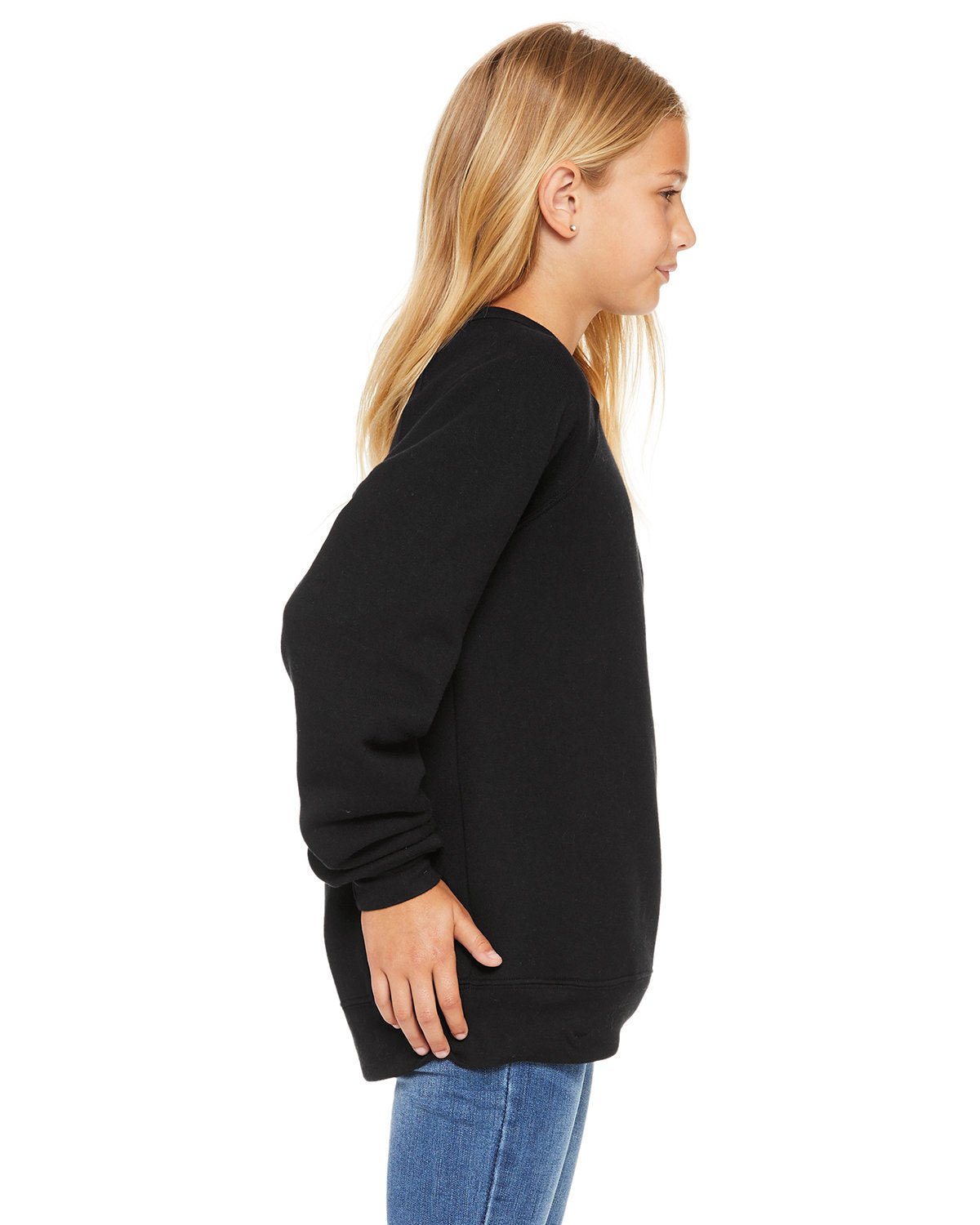 3901Y-Bella + Canvas-BLACK-Bella + Canvas-Sweatshirts-3