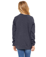 3901Y-Bella + Canvas-HEATHER NAVY-Bella + Canvas-Sweatshirts-2