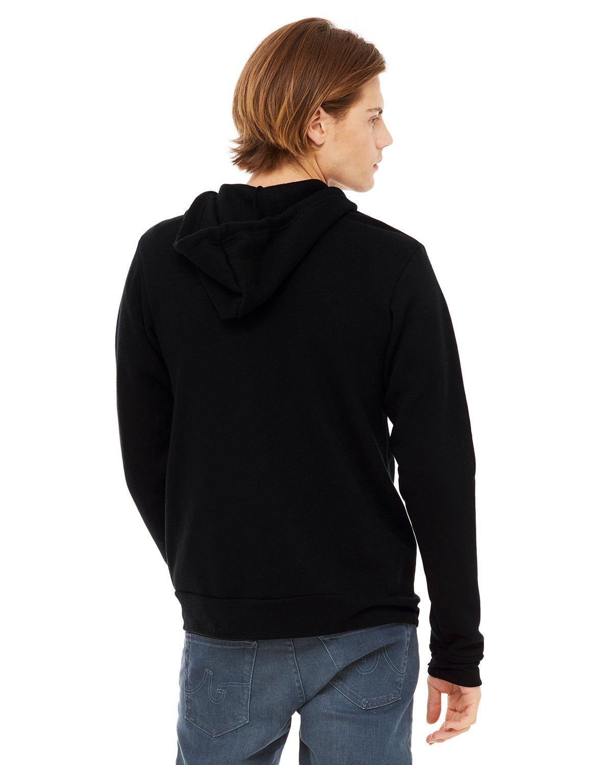 3909-Bella + Canvas-SOLID BLK TRBLND-Bella + Canvas-Sweatshirts-2