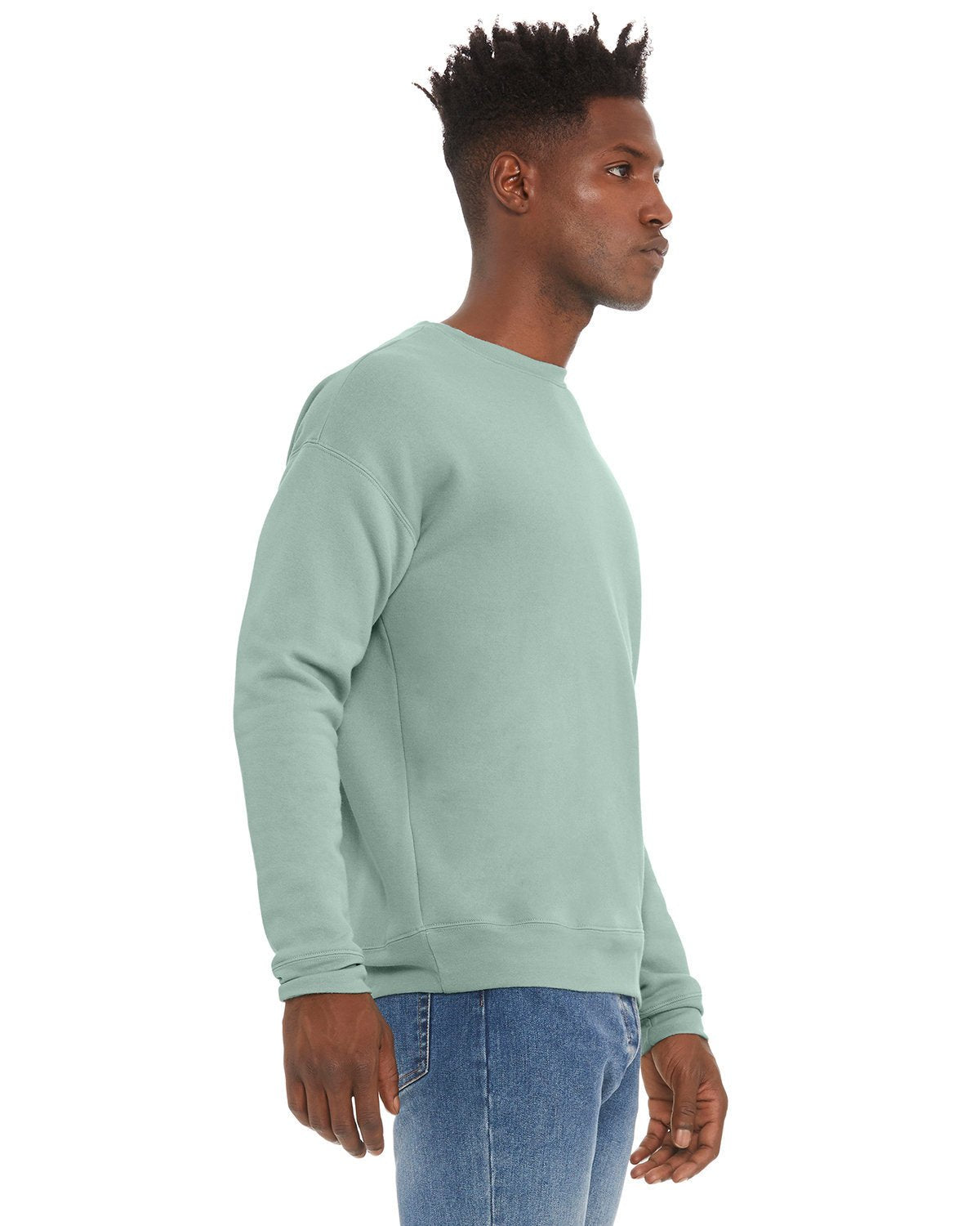 3945-Bella + Canvas-DUSTY BLUE-Bella + Canvas-Sweatshirts-3