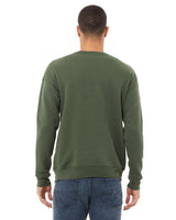 3945-Bella + Canvas-MILITARY GREEN-Bella + Canvas-Sweatshirts-2