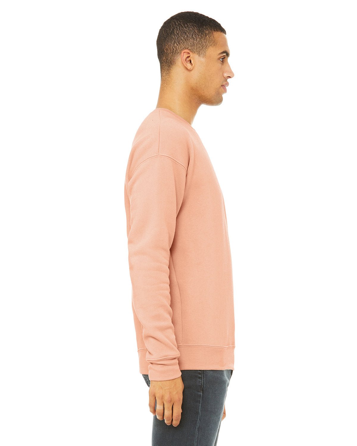 3945-Bella + Canvas-PEACH-Bella + Canvas-Sweatshirts-3