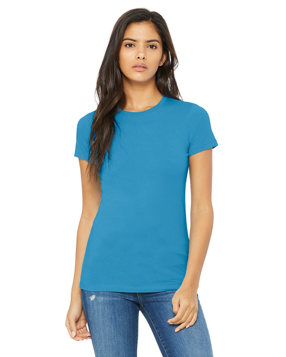 6004-Bella + Canvas-AQUA-Bella + Canvas-T-Shirts-1