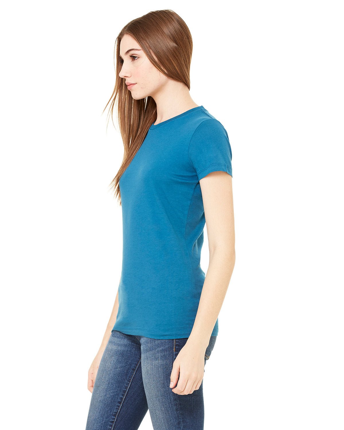 6004-Bella + Canvas-DEEP TEAL-Bella + Canvas-T-Shirts-3