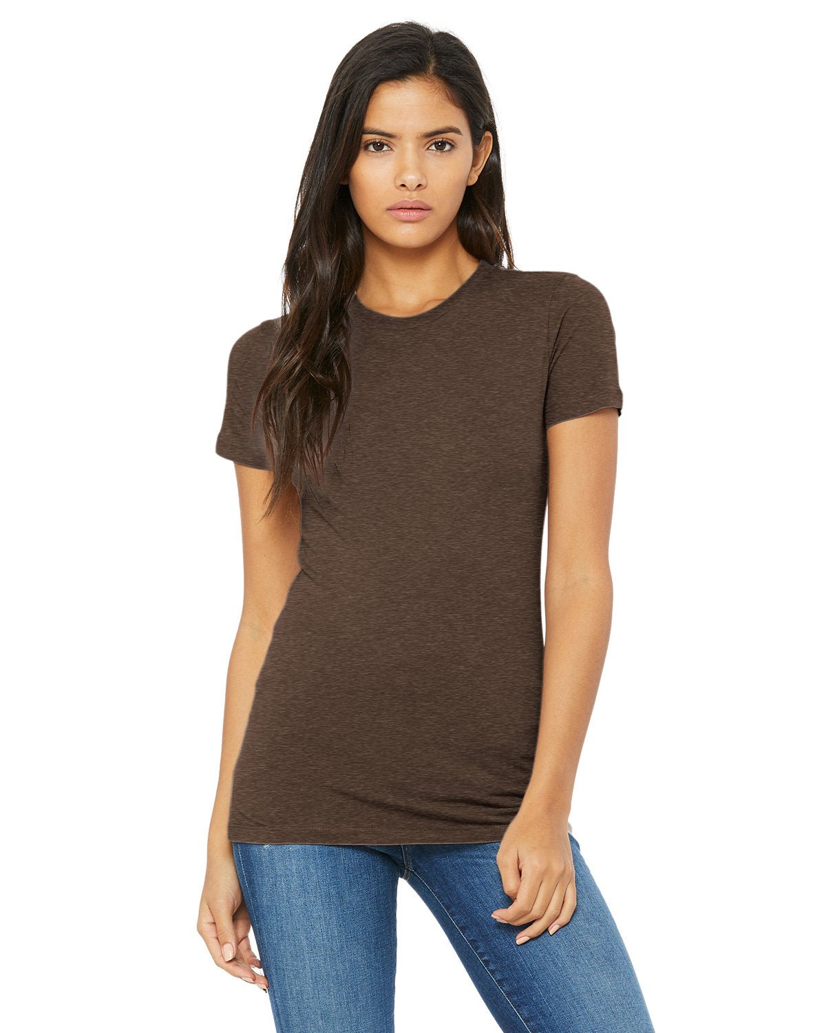 6004-Bella + Canvas-HEATHER BROWN-Bella + Canvas-T-Shirts-1