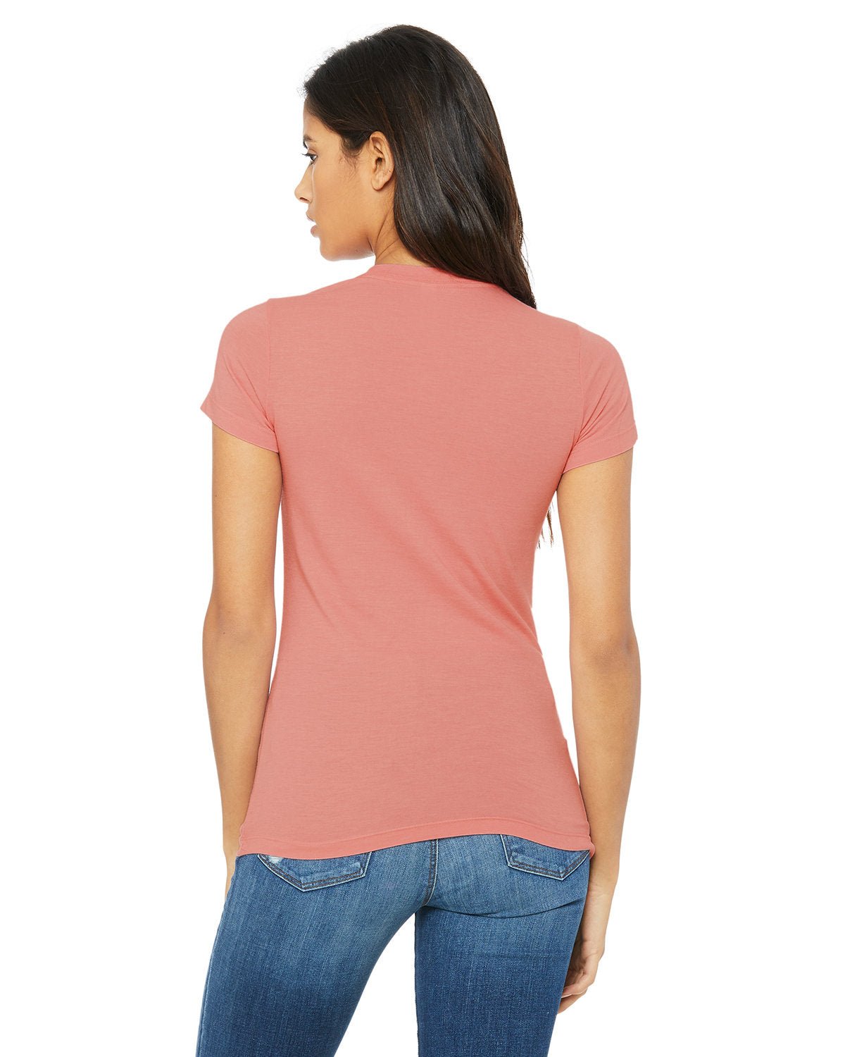 6004-Bella + Canvas-HEATHER PINK-Bella + Canvas-T-Shirts-2