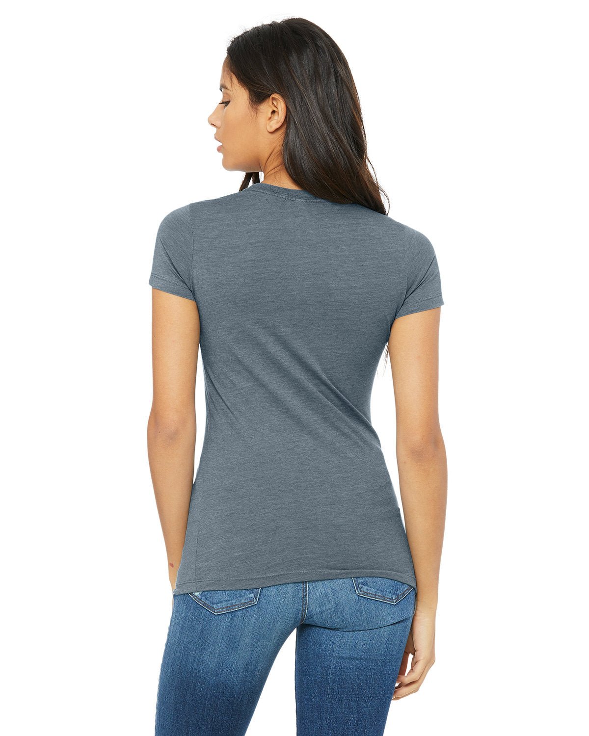 6004-Bella + Canvas-HEATHER SLATE-Bella + Canvas-T-Shirts-2