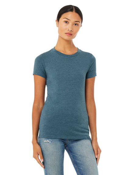 6004-Bella + Canvas-HTHR DEEP TEAL-Bella + Canvas-T-Shirts-1