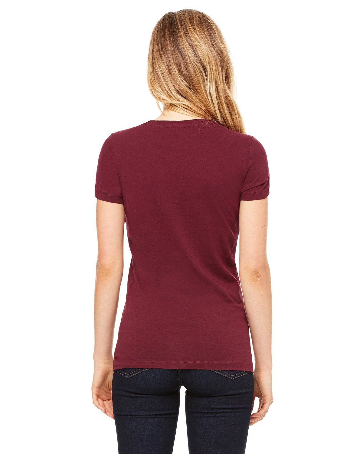 6004-Bella + Canvas-MAROON-Bella + Canvas-T-Shirts-2