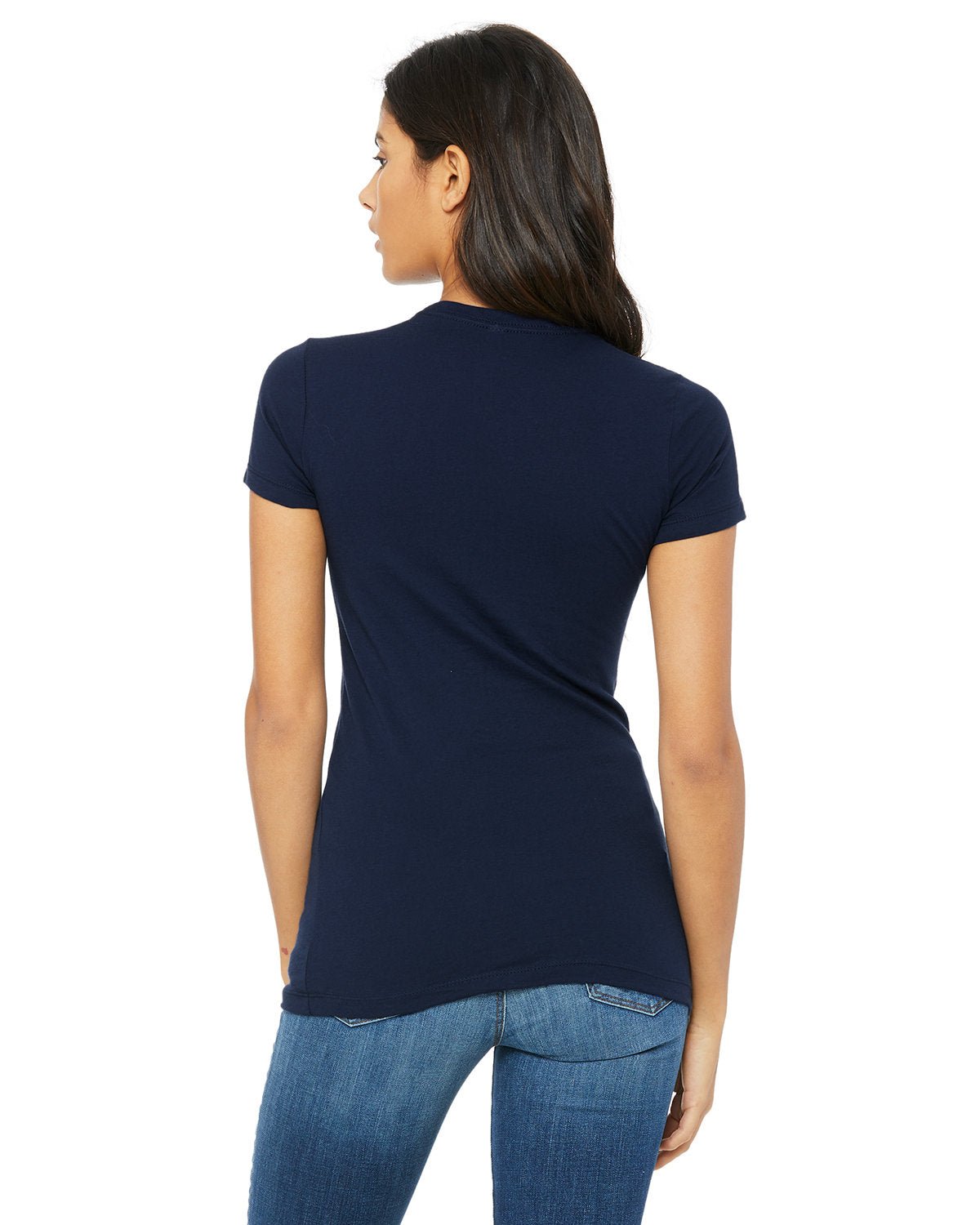 6004-Bella + Canvas-NAVY-Bella + Canvas-T-Shirts-2