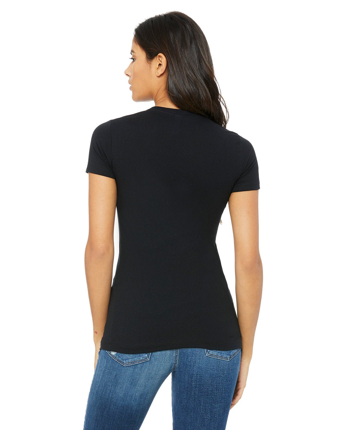 6004-Bella + Canvas-SOLID BLK BLEND-Bella + Canvas-T-Shirts-2