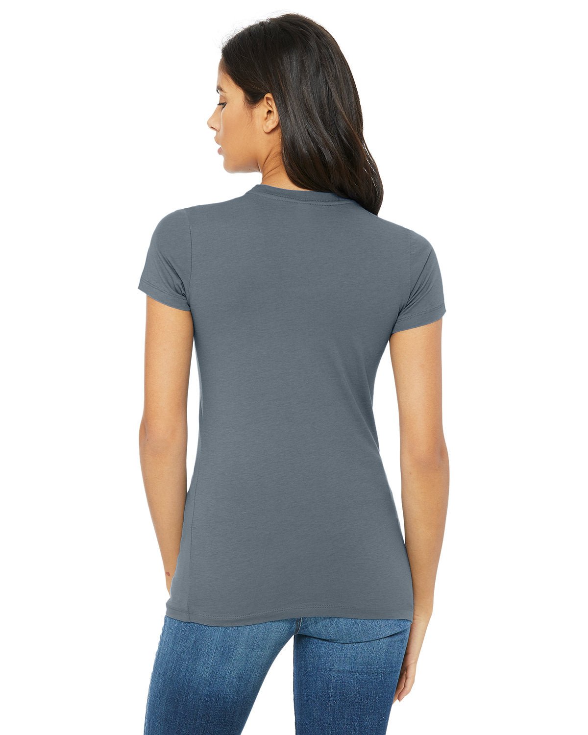 6004-Bella + Canvas-STEEL BLUE-Bella + Canvas-T-Shirts-2