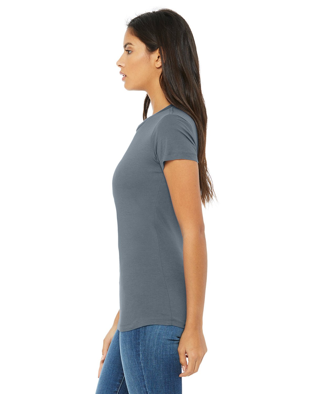 6004-Bella + Canvas-STEEL BLUE-Bella + Canvas-T-Shirts-3