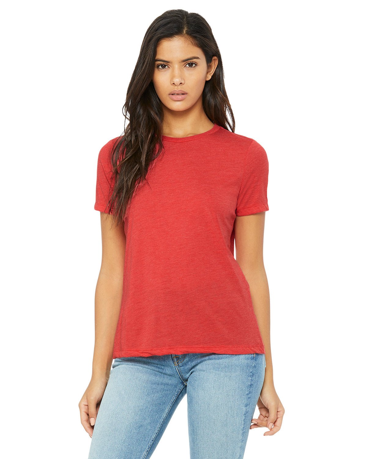 6413-Bella + Canvas-RED TRIBLEND-Bella + Canvas-T-Shirts-1