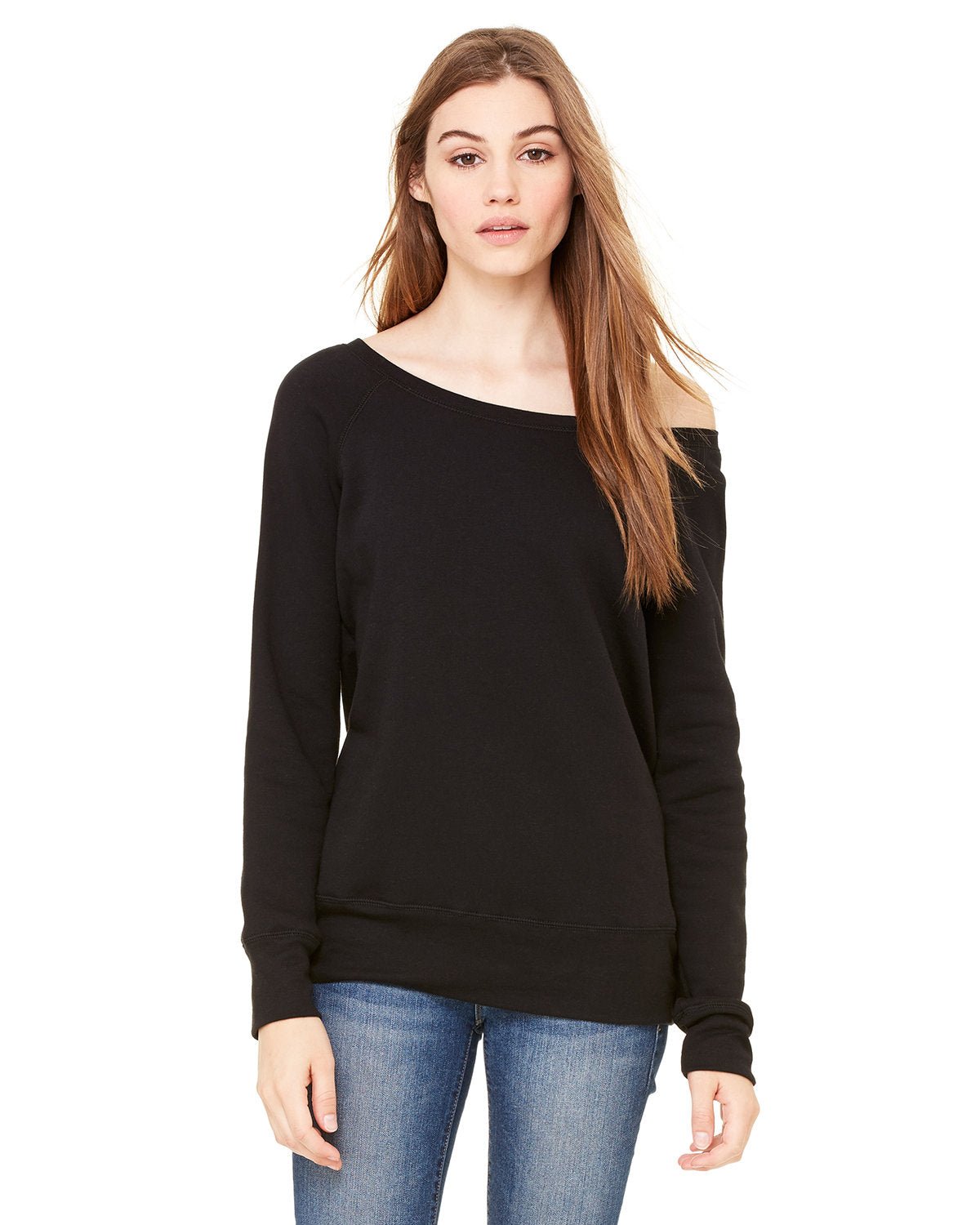 7501-Bella + Canvas-BLACK-Bella + Canvas-Sweatshirts-1