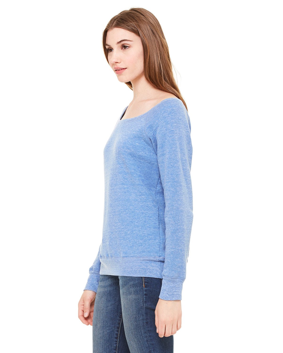 7501-Bella + Canvas-BLUE TRIBLEND-Bella + Canvas-Sweatshirts-3