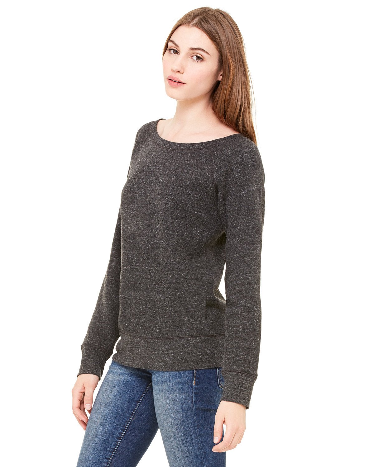 7501-Bella + Canvas-CHAR BLK TRIBLND-Bella + Canvas-Sweatshirts-3