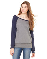 7501-Bella + Canvas-DEEP HTHR/ NAVY-Bella + Canvas-Sweatshirts-1