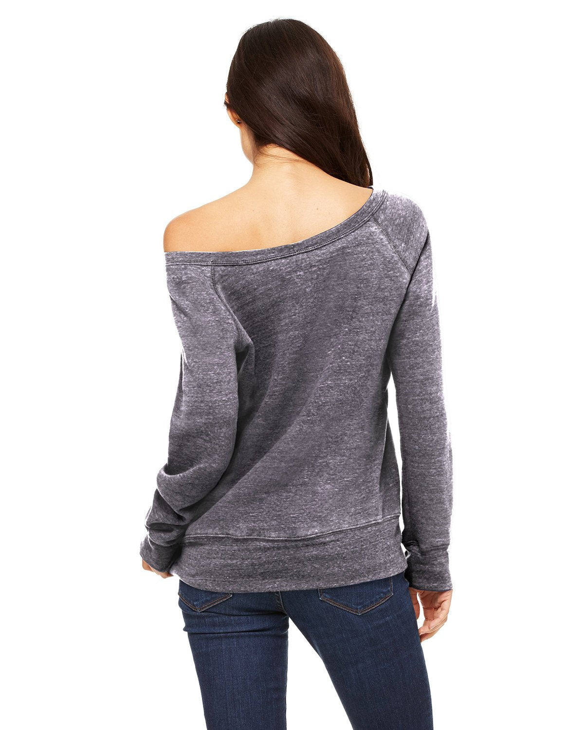 7501-Bella + Canvas-GREY ACID FLEECE-Bella + Canvas-Sweatshirts-2