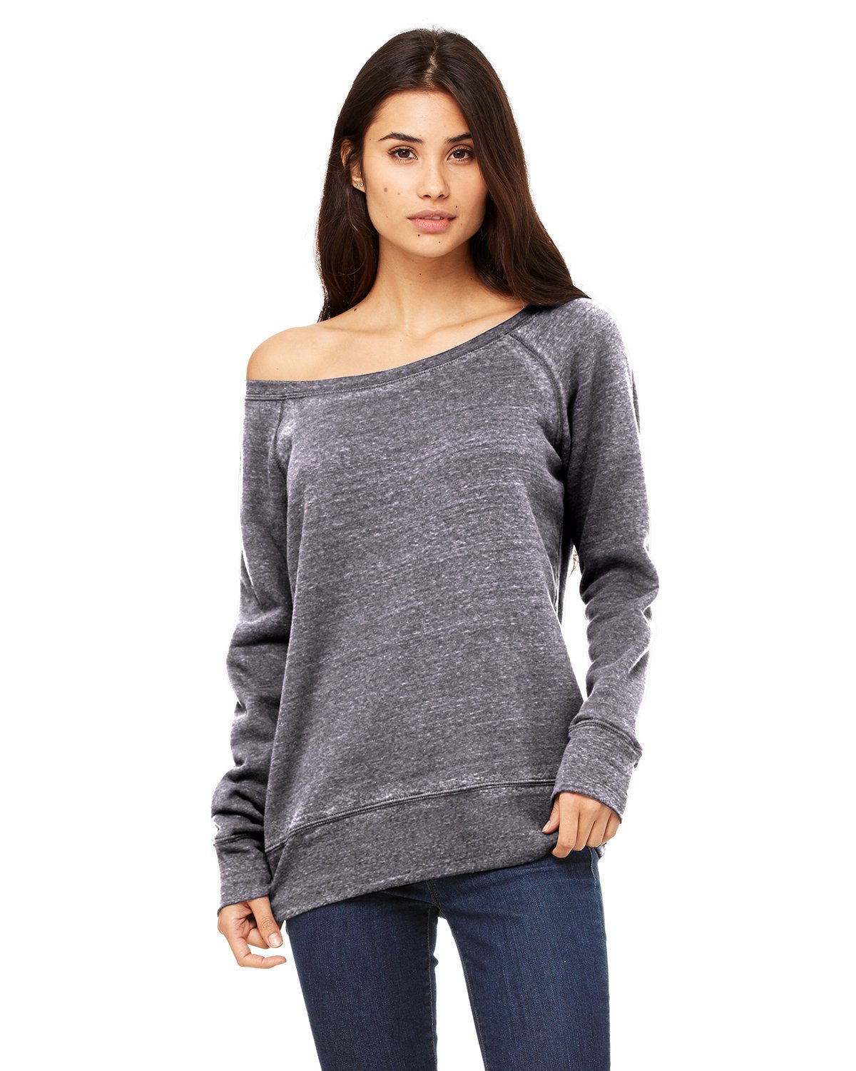 7501-Bella + Canvas-GREY ACID FLEECE-Bella + Canvas-Sweatshirts-1