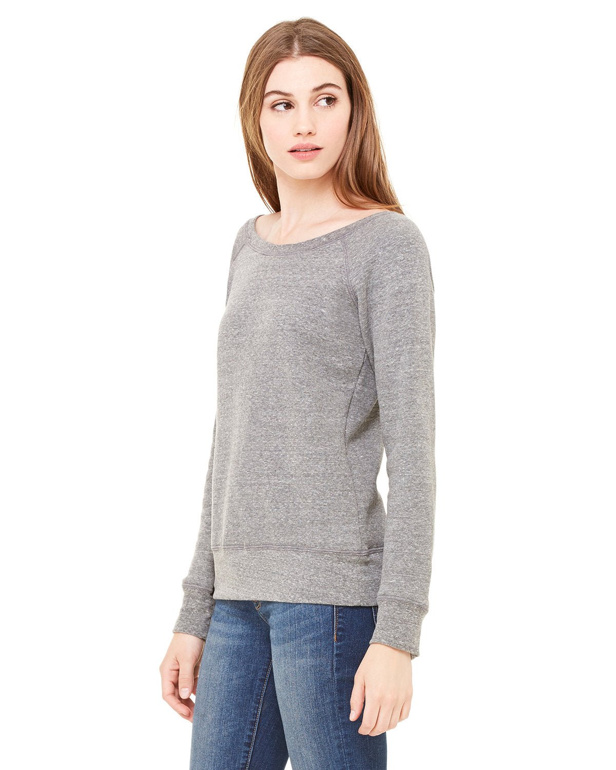 7501-Bella + Canvas-GREY TRIBLEND-Bella + Canvas-Sweatshirts-3