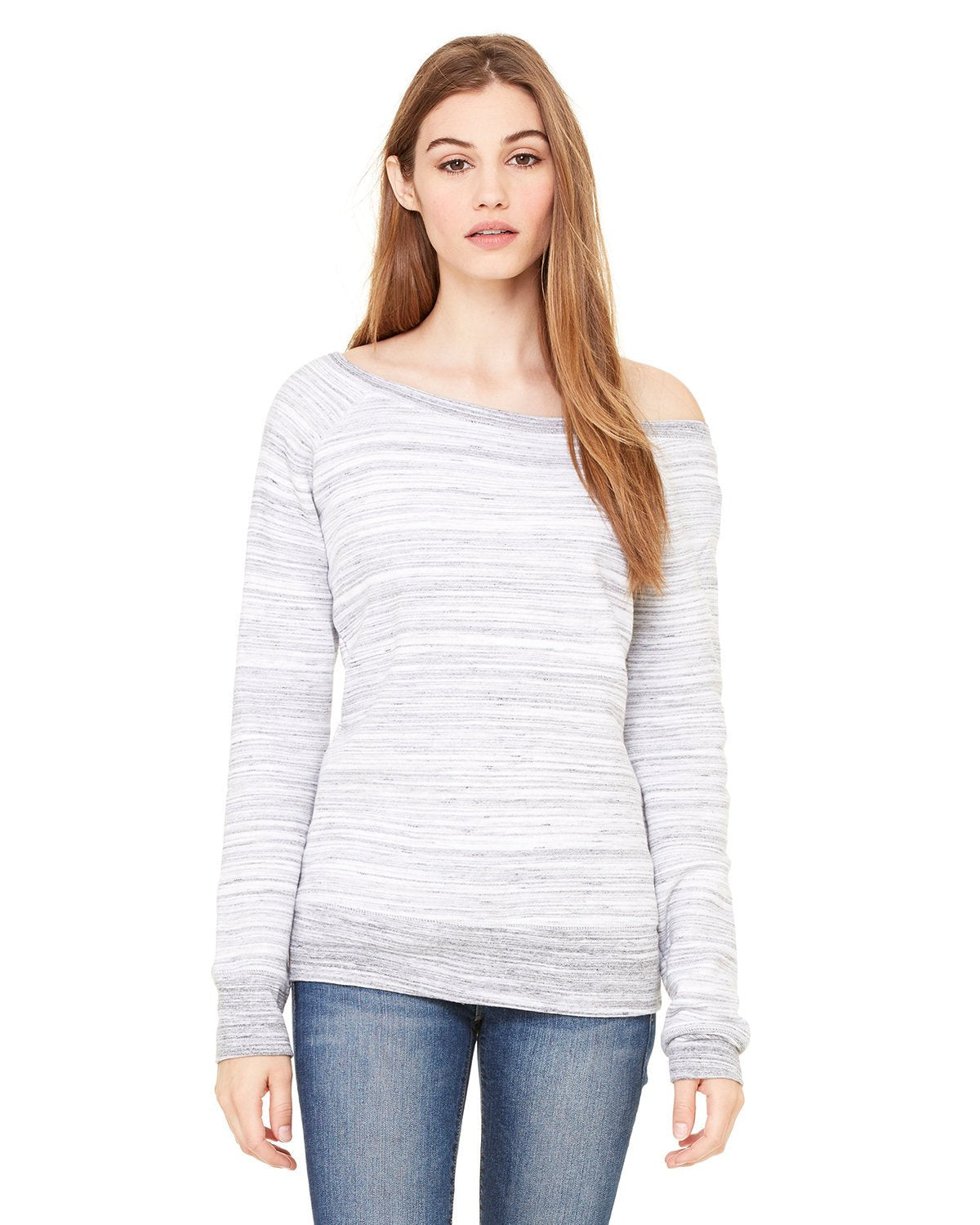 7501-Bella + Canvas-LT GREY MARBLE-Bella + Canvas-Sweatshirts-1