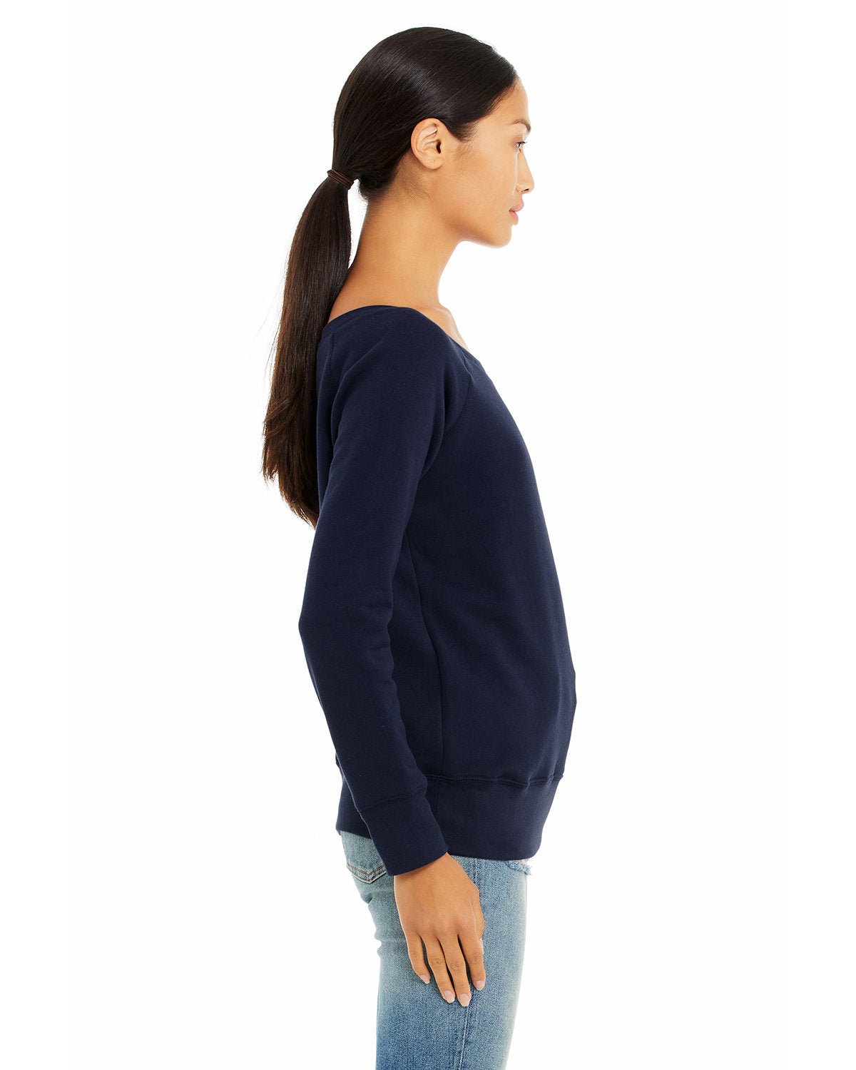 7501-Bella + Canvas-NAVY-Bella + Canvas-Sweatshirts-3