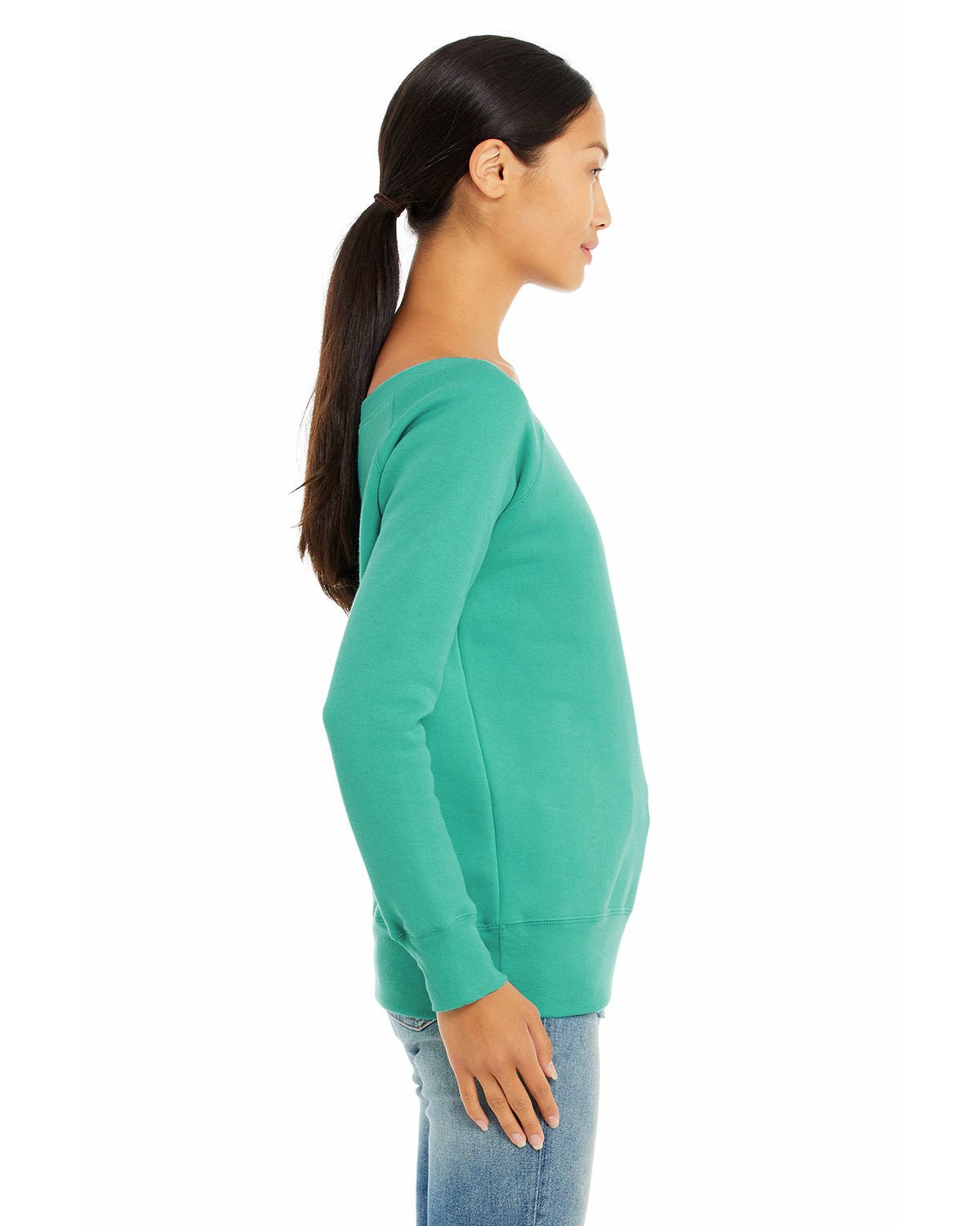 7501-Bella + Canvas-TEAL-Bella + Canvas-Sweatshirts-3