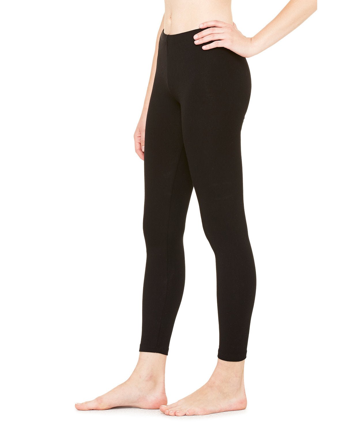 812-Bella + Canvas-BLACK-Bella + Canvas-Pants-3