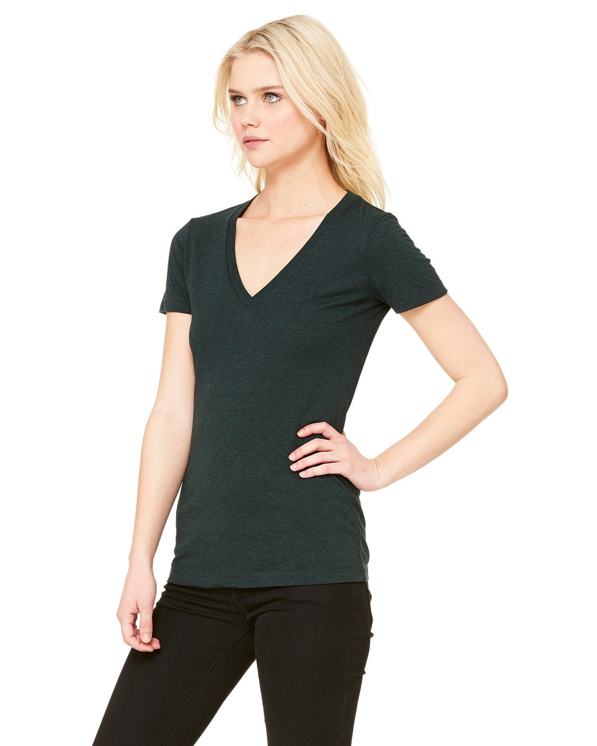 8435-Bella + Canvas-EMERALD TRIBLEND-Bella + Canvas-T-Shirts-3